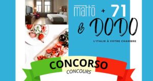 Gagnez un séjour d’une nuitée en forfait Matto & Dodo à l’Hôtel 71