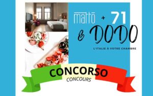 Gagnez un séjour d’une nuitée en forfait Matto & Dodo à l’Hôtel 71