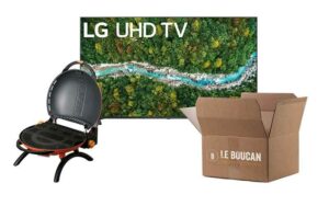 Gagnez un BBQ Napoléon + un téléviseur LG de 55 pouces