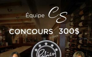 Gagnez un certificat cadeau de 300 $ au Restaurant Chez Fabien
