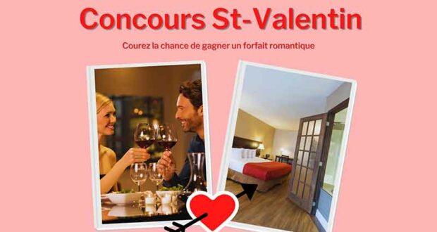 Gagnez un forfait romantique à Hôtel Universel Québec