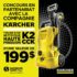 Gagnez un nettoyeur haute pression Karcher K2 CCK