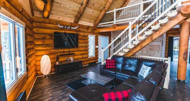 Gagnez un séjour dans un chalet en bois rond