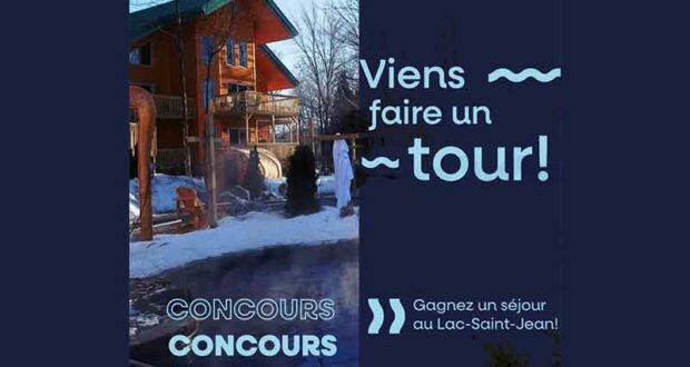 Gagnez un séjour hivernal dans la belle région du Lac-Saint-Jean