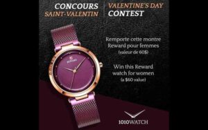 Gagnez une montre Reward pour femmes