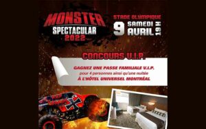 Gagnez une nuitée à l'Hôtel Universal Montréal + 4 laissez-passer VIP