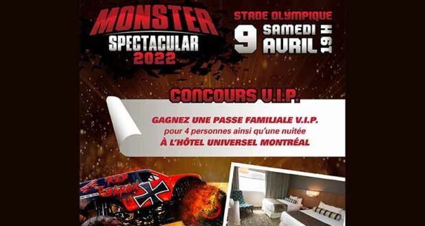Gagnez une nuitée à l'Hôtel Universal Montréal + 4 laissez-passer VIP