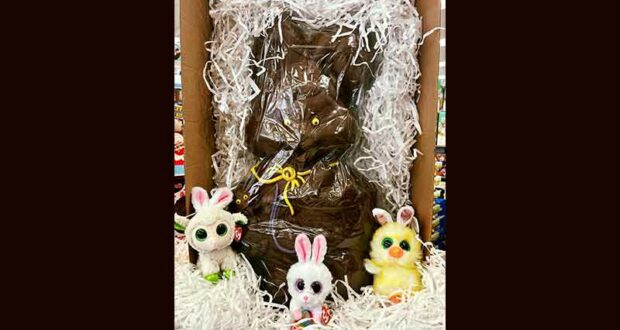 Gagnez un immense lapin en chocolat de 5000 grammes