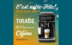 Gagnez une machine à café automatique Philipe EP3241 LatteGo (1000 $)