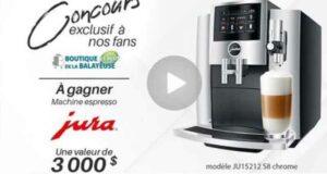 Gagnez une machine à espresso Jura couleur Chrome de 3000 $