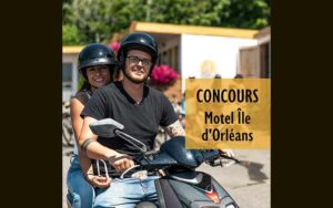 Gagnez Un forfait Escapades romantiques du Motel Île d'Orléans