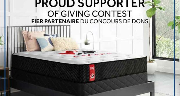 Gagnez un grand matelas + un ensemble d’oreillers Sealy