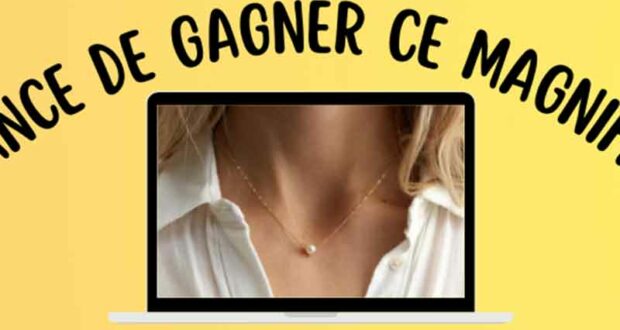 Gagnez un magnifique pendentif pour vous et une amie