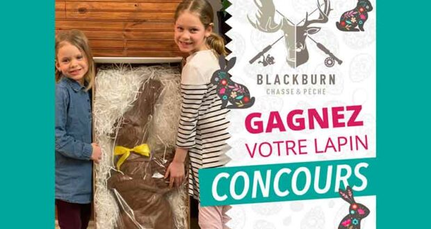 Gagnez un méga lapin en chocolat