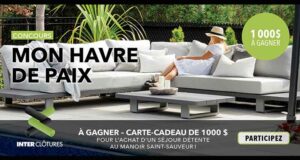 Gagnez un séjour détente au Manoir Saint-Sauveur (1000 $)