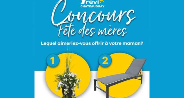 Gagnez une chaise longue ou un arrangement floral