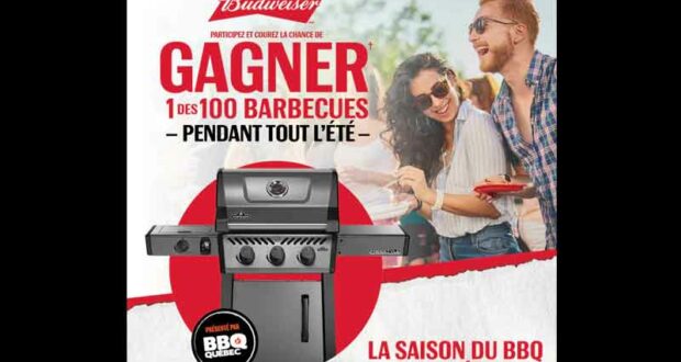 Gagnez 100 Barbecues Napoleon (700 $ chacun)