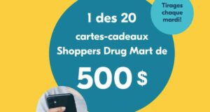 Gagnez 20 cartes-cadeaux Pharmaprix de 500 $