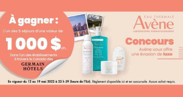 Gagnez 5 cartes-cadeaux Le Germain Hôtels de 1000 $ chacune