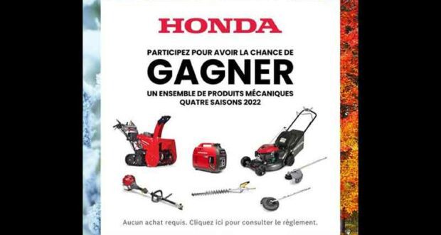 Gagnez Un ensemble de produits mécaniques Honda (7288 $)