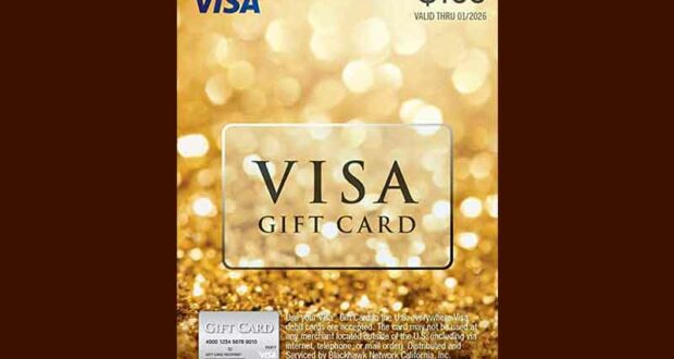 Gagnez une carte prépayée VISA de 100 $