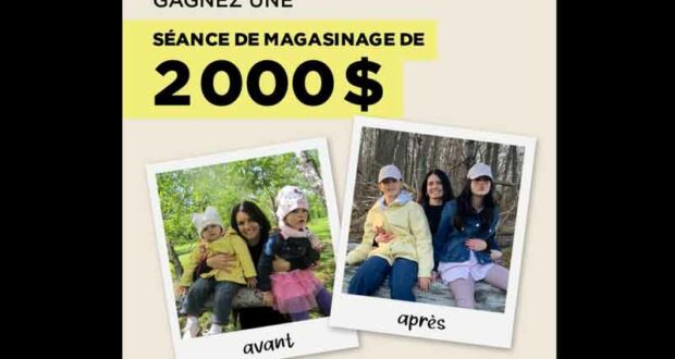 Gagnez une séance de magasinage de 2000 $ chez Reitmans