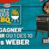 Gagnez 10 BBQ Weber Master Touch Kettles