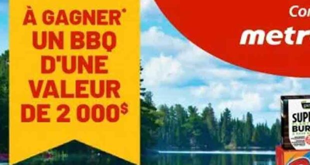 Gagnez un BBQ d’une valeur de 2000 $