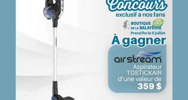 Gagnez un aspirateur Airstream Vacuums