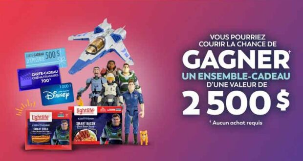 Gagnez un ensemble-cadeau Lightyear de 2500 $