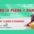 Gagnez 10 cartes prépayées Essence de 2500 $ chacune