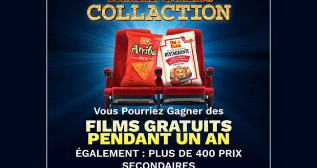 Gagnez des films gratuits pendant un an