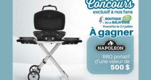 Gagnez un Magnifique BBQ Portatif Napoleon