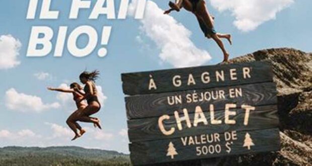 Gagnez un séjour en chalet d’une valeur de 5000 $