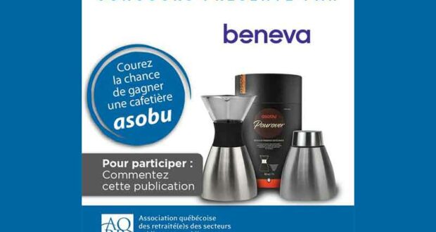 Gagnez une cafetière asobu