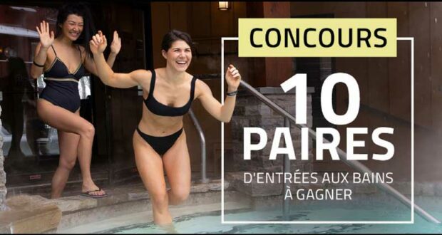 Gagnez 10 paires d’entrées aux bains du Spa & Hôtel le Finlandais