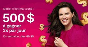 Gagnez 500 $ 2x par jour (Valeur totale de 19 500 $)