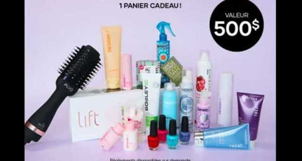 Gagnez 500 $ de produits capillaires avec Beauté Star