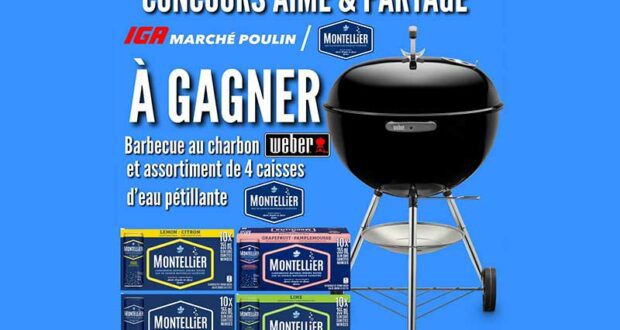 Gagnez Un Barbecue au charbon Weber