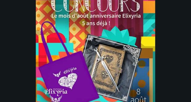 Gagnez un ensemble cadeau offert par Editions Elixyria