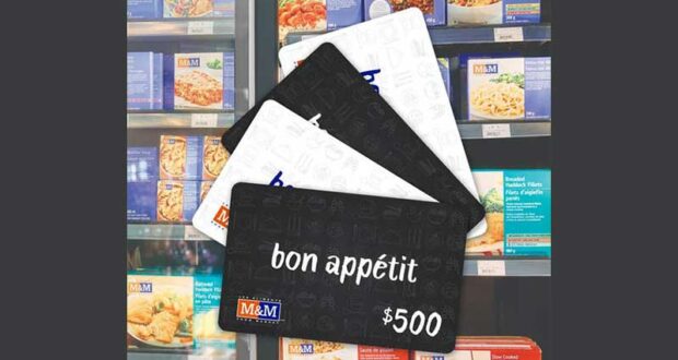 Gagnez une carte-cadeau Les Aliments M&M de 500 $