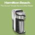 Gagnez une machine à café Scoop Single Serve Hamilton Beach