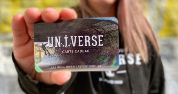 Gagnez Une carte-cadeau UNIVERSE de 250 $