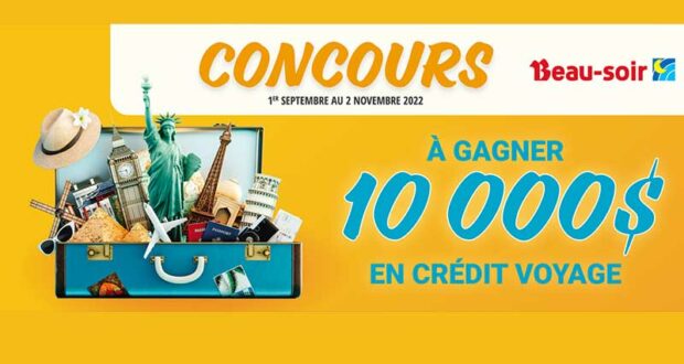 Gagnez un crédit voyage d’une valeur de 10 000 $