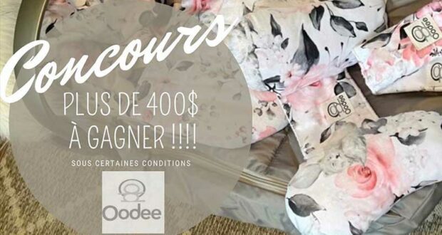 Gagnez un ensemble Oodee de 400 $