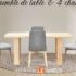 Gagnez un ensemble de table et 4 chaises