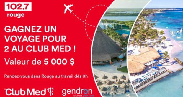 Gagnez un voyage de 5000 $ en formule tout inclus