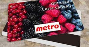 Gagnez 2 cartes-cadeaux Metro de 250 $