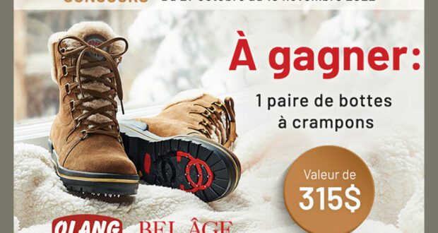 Gagnez Une paire de bottes Olang de 315 $