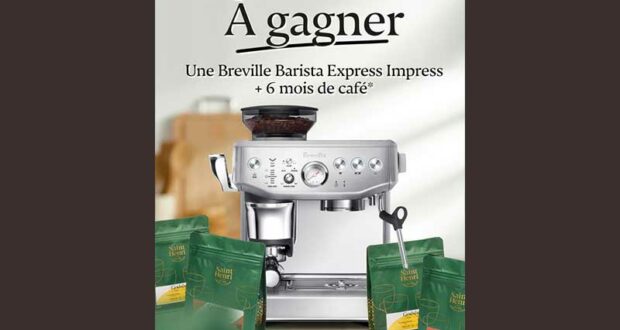 Gagnez une machine à espresso Barista Express Impress (1500 $)